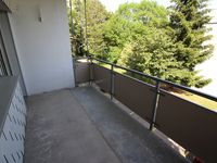 Sonniger Balkon